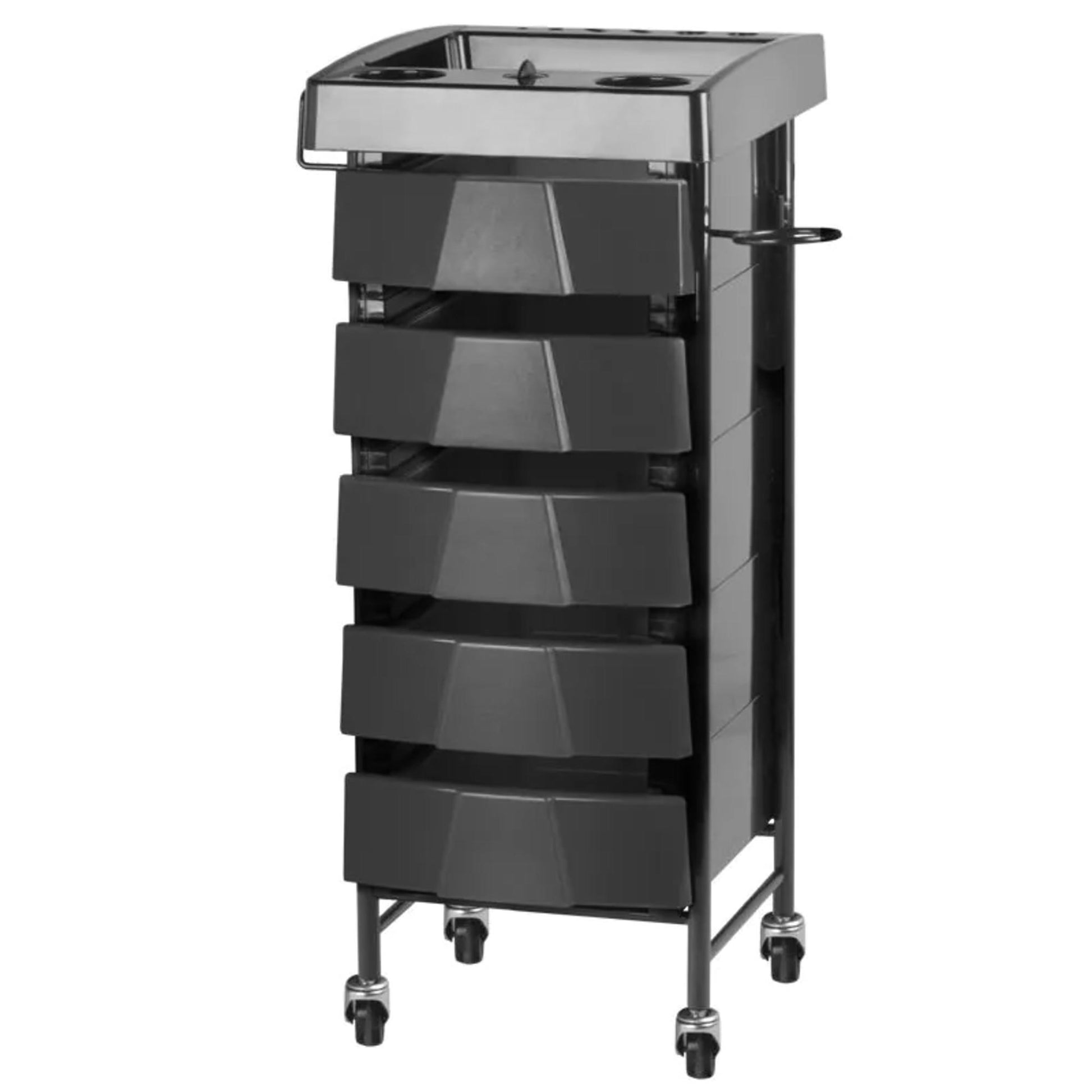 Gabbiano Carrello Porta Attrezzi 008 Parrucchiere - Nero