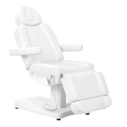 Azzurro Poltrona Lettino Elettrica 803D 3 Motori - Bianco