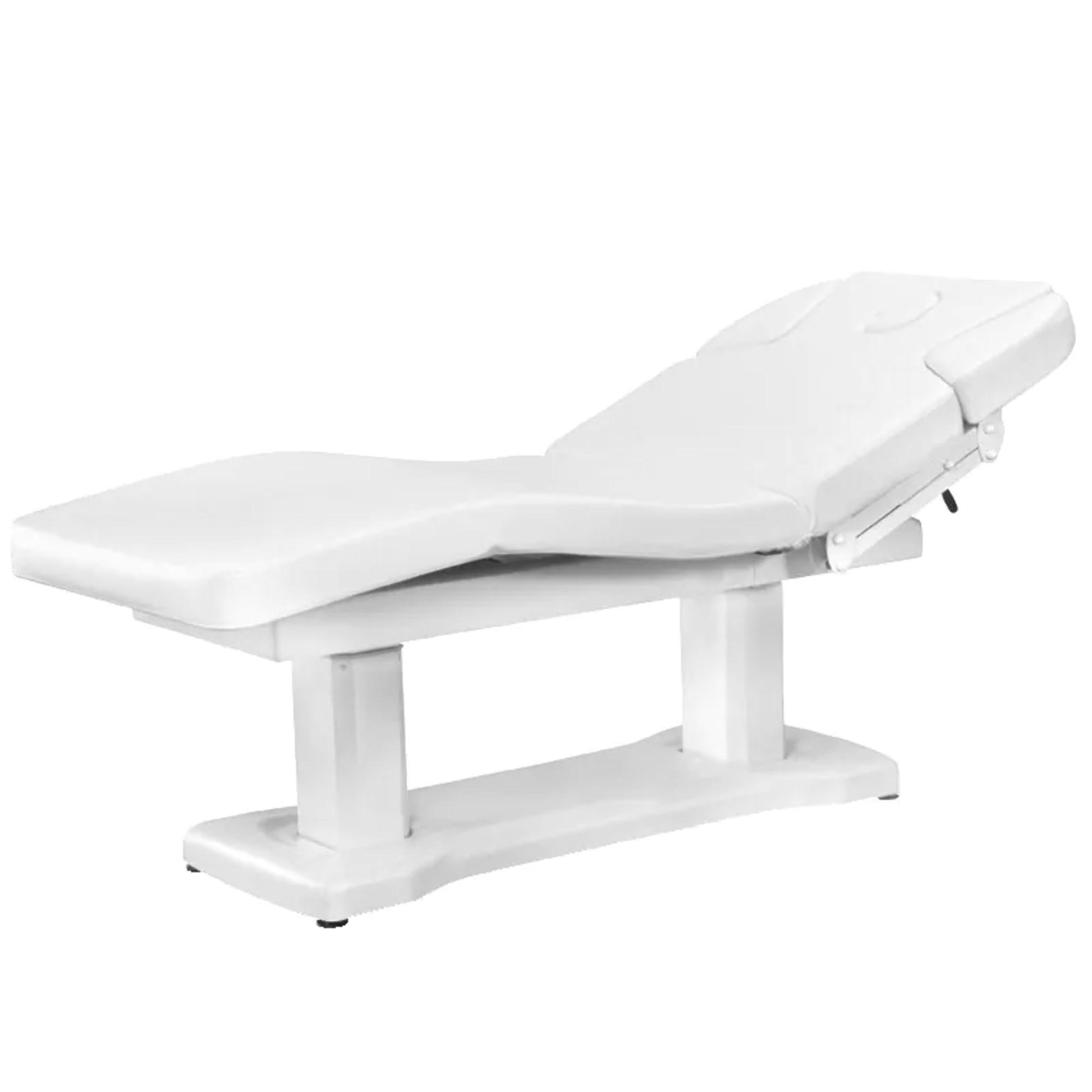 Azzurro Lettino Massaggio Elettrico 818A Riscaldato - Bianco