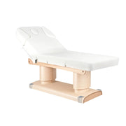 Azzurro Lettino Massaggio Elettrico 838 Riscaldato - Bianco