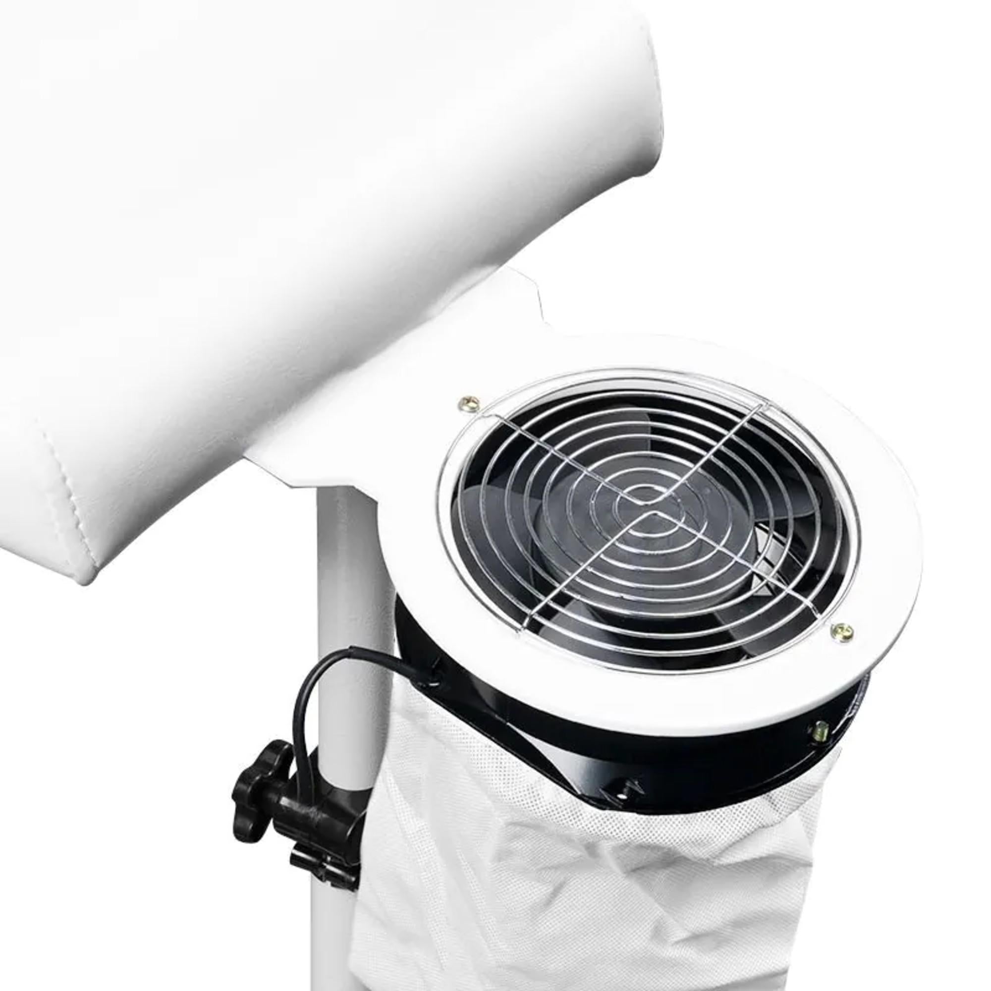 Azzurro Aspiratore Pedicure F18A per Poltrona - Bianco