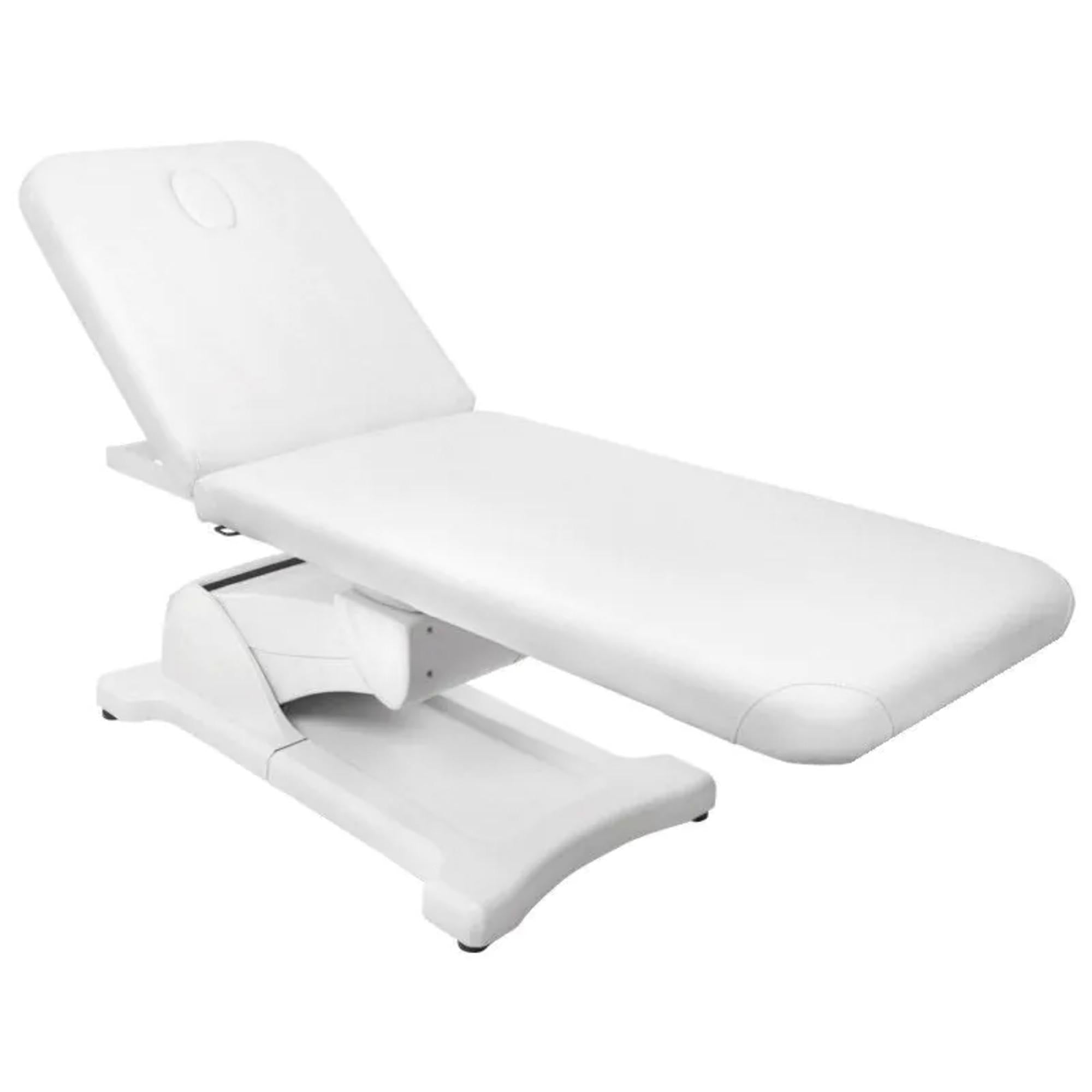 Azzurro Lettino Massaggio Elettrico 808 - Bianco