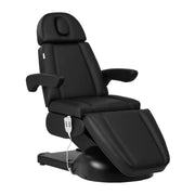 Azzurro Poltrona Lettino Elettrica Lux 3 Motori - Nero