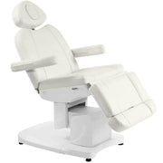 Azzurro Poltrona Lettino Elettrica 708A 4 Motori - Bianco
