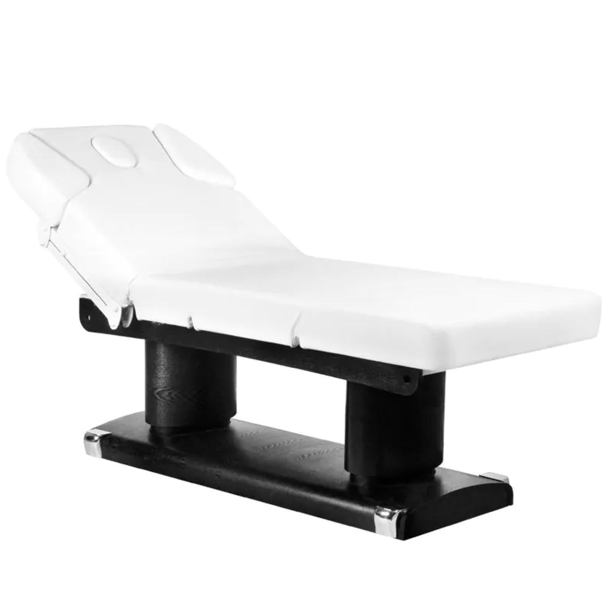Azzurro Poltrona Lettino Elettrica 838 4 Motori - Nero Bianco