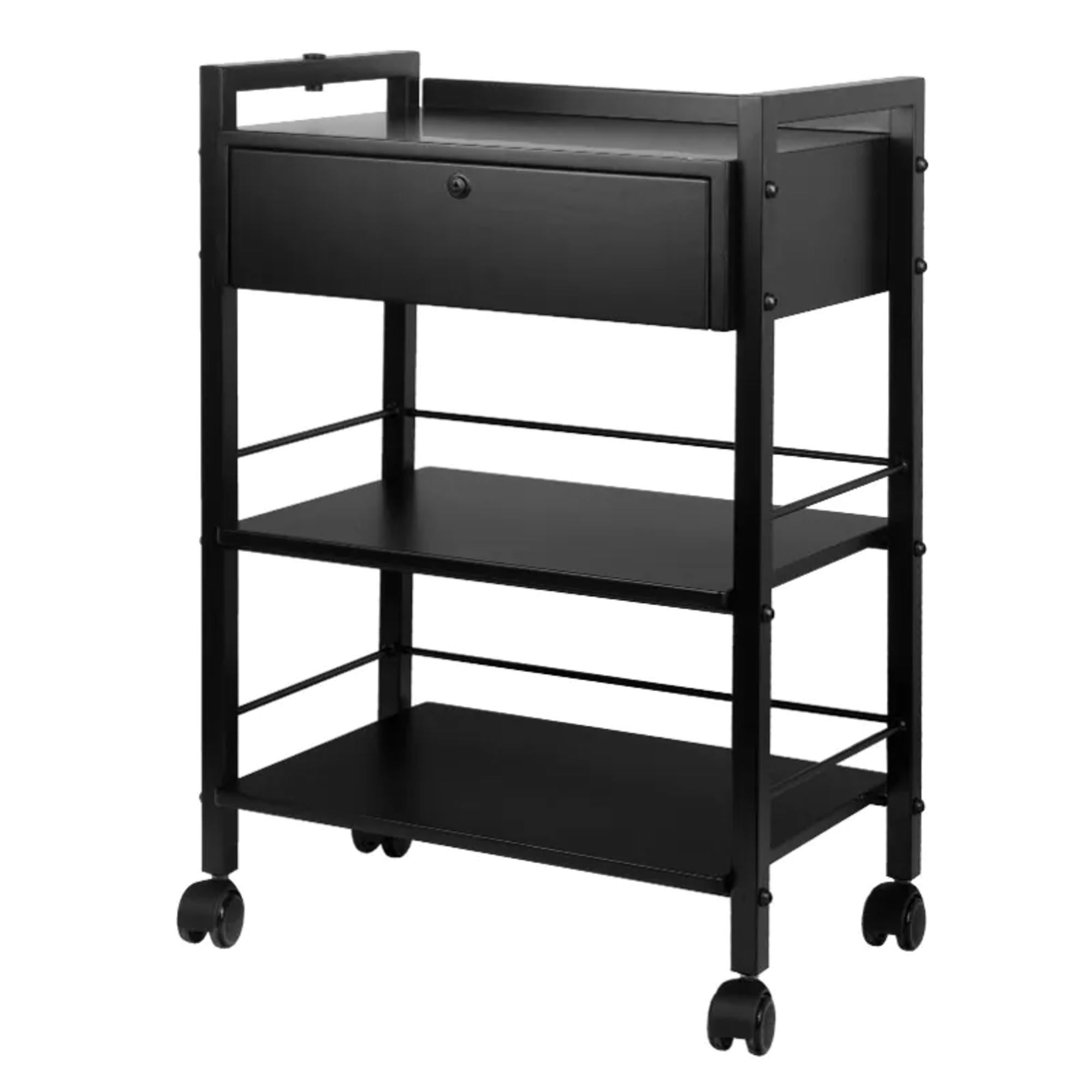 Pro Ink Carrello Porta Attrezzi per Tatuatore 1019A - Nero