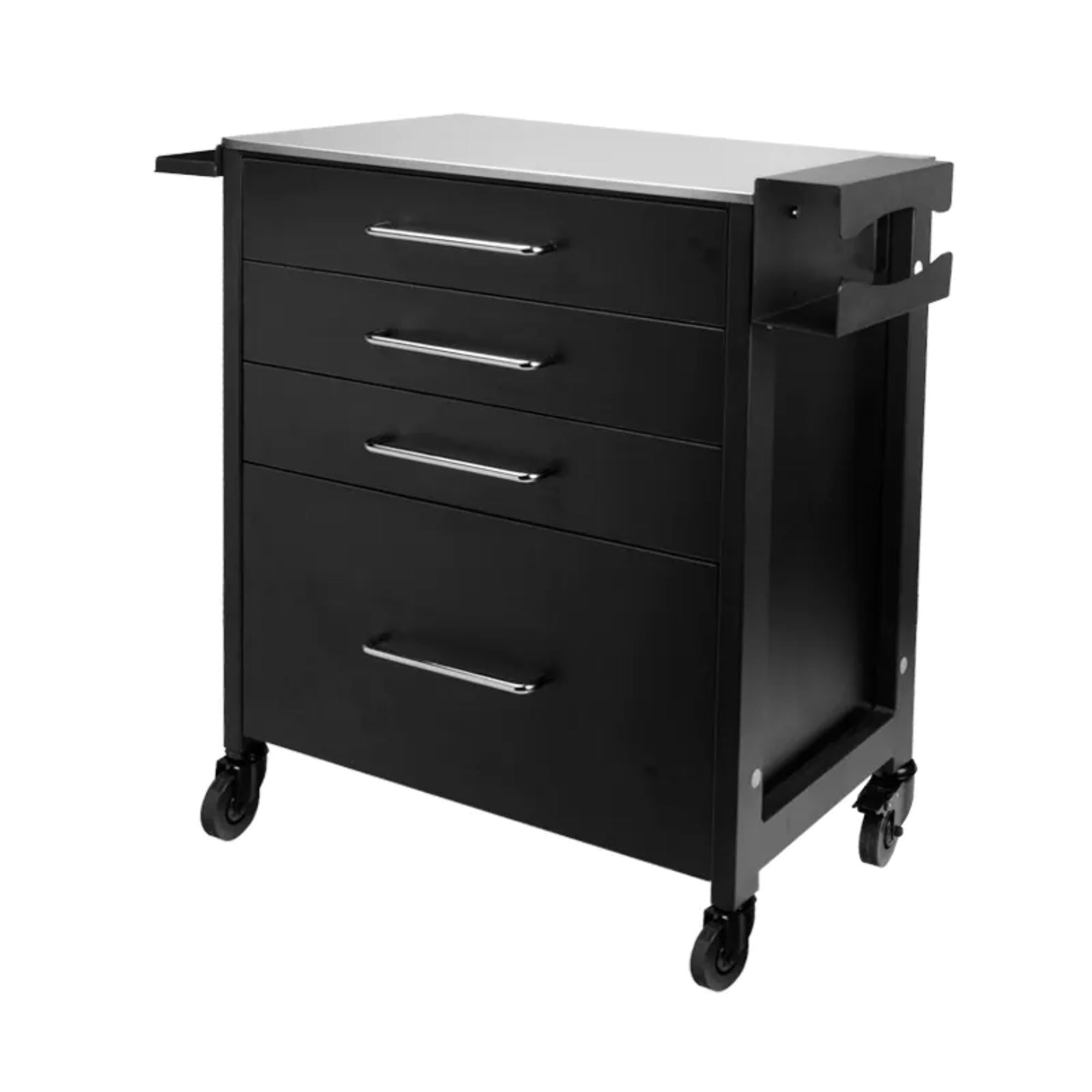 Pro Ink Carrello Porta Attrezzi per Tatuatore 702 - Nero