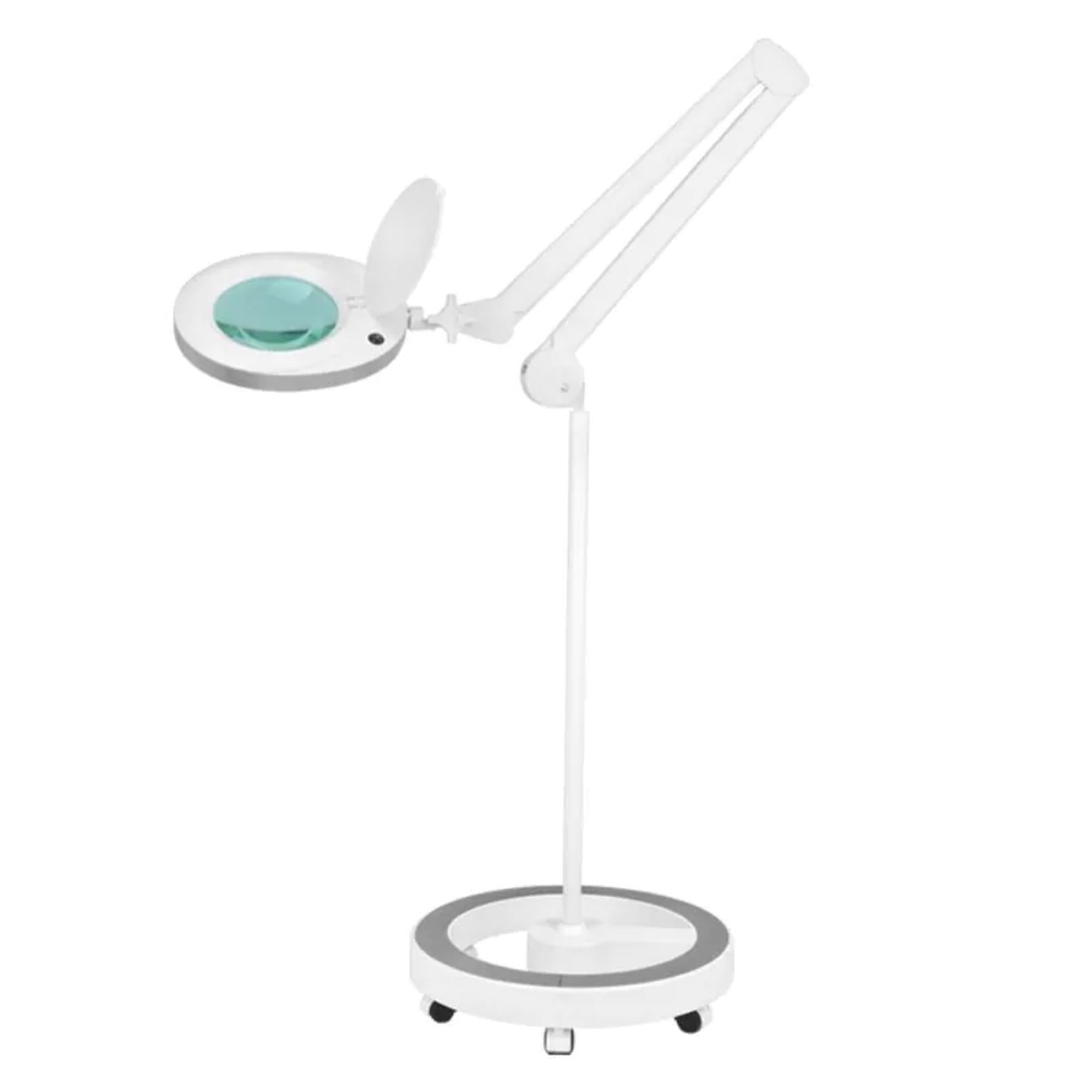 Elegante Lampada LED 6025 Lente con Stativo 5 Diottrie - Bianco