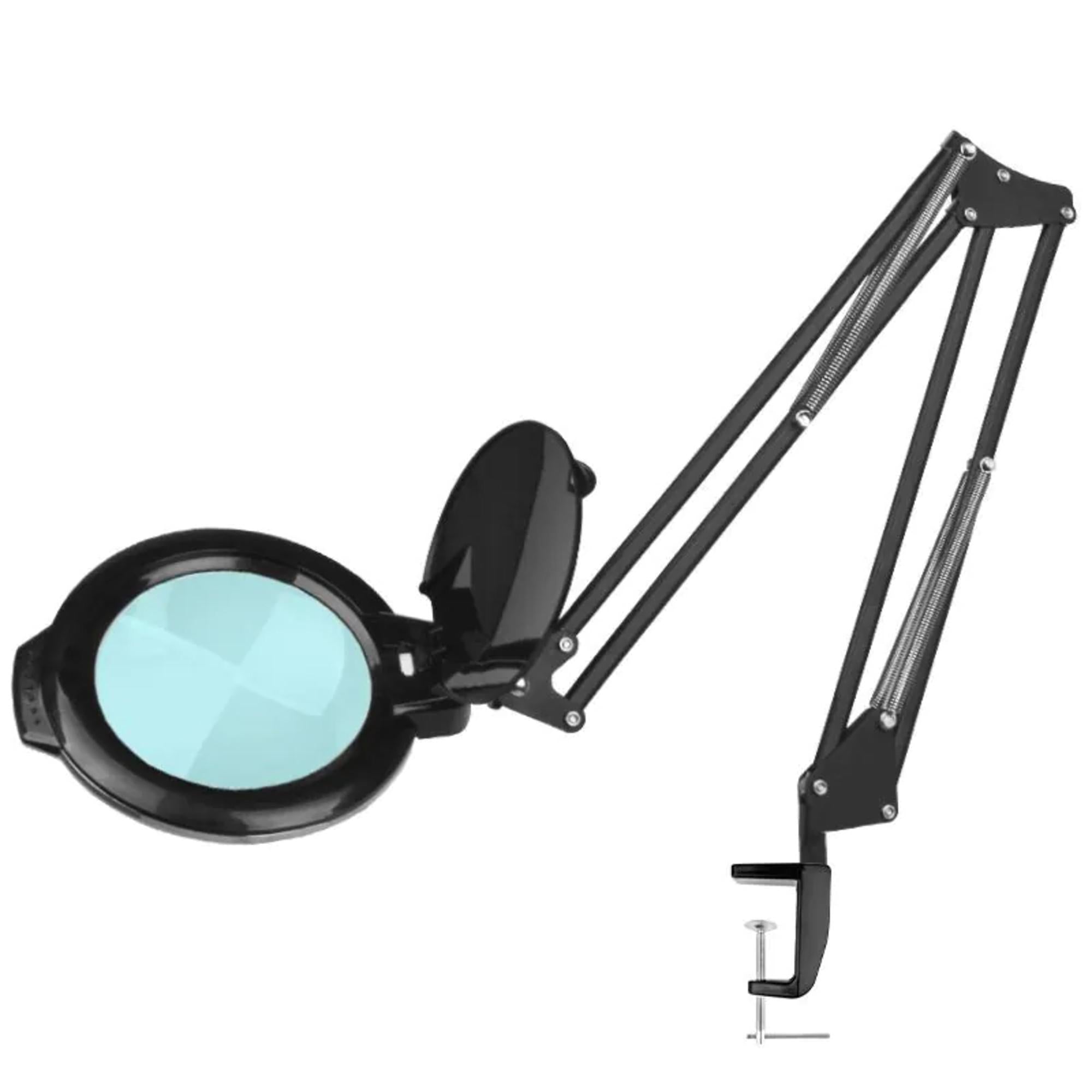 Glow Lampada LED Moonlight 8013/6" Lente da Tavolo 5 Diottrie - Nero