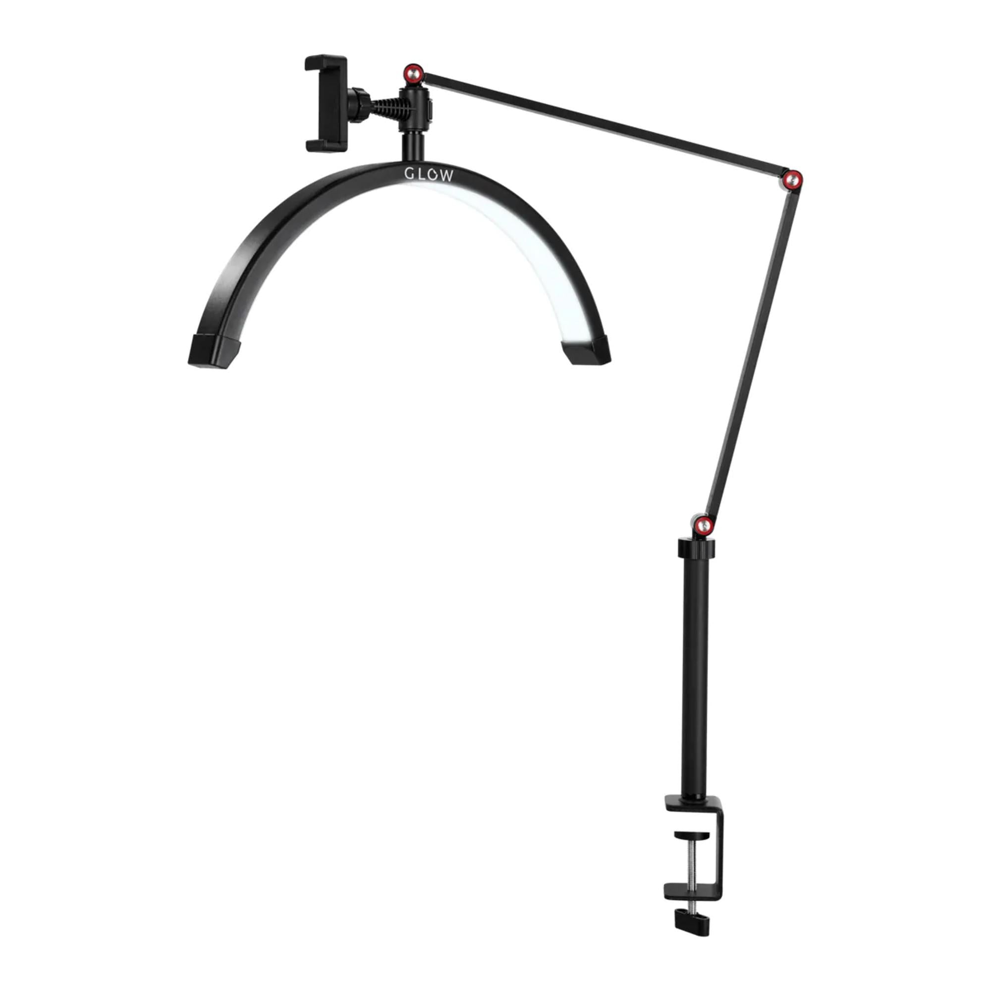 Glow Lampada LED MX3 da Tavolo - Nero