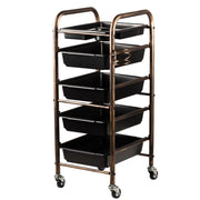Gabbiano Carrello 8-76 per Parrucchiere - Nero Bronzo