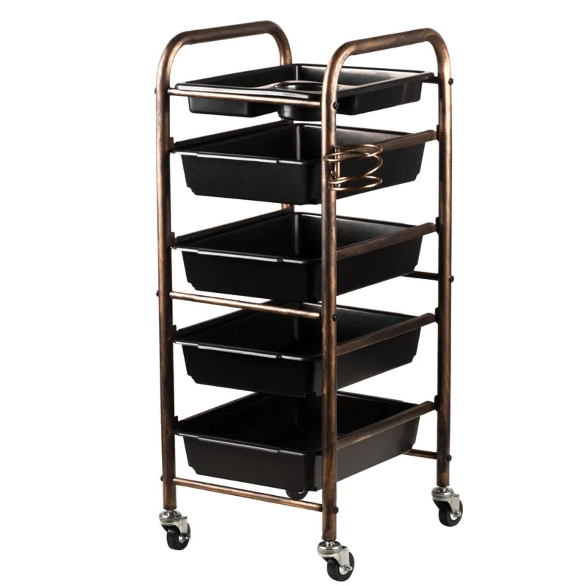 Gabbiano Carrello 8-76 per Parrucchiere - Nero Bronzo