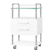 Carrello Porta Attrezzi 6052 per Podologia - Bianco