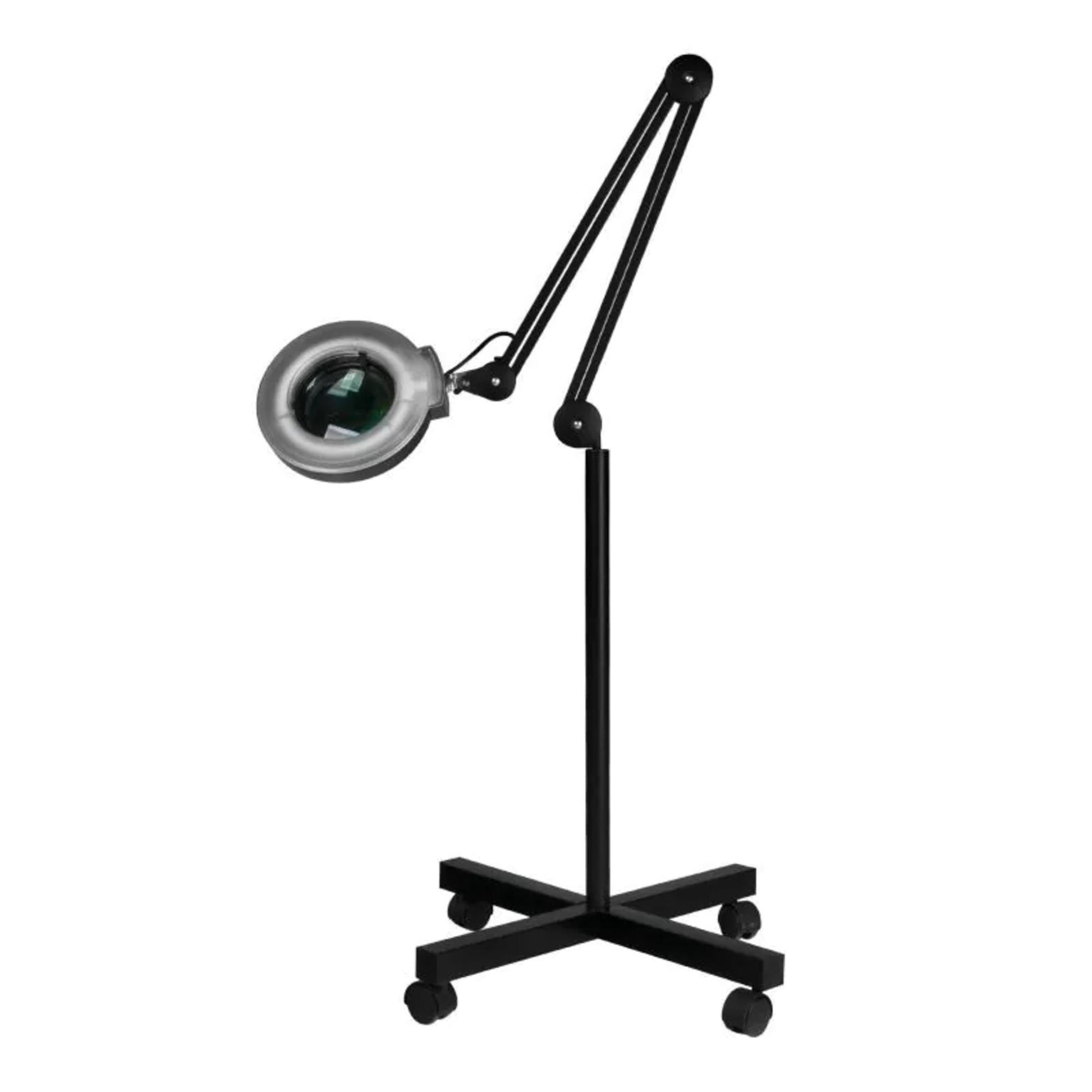 Lampada LED Lupa S4 Lente con Stativo 5 Diottrie - Nero