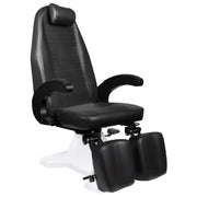 Poltrona Lettino 112 Pedicure con Pompa Idraulica - Nero