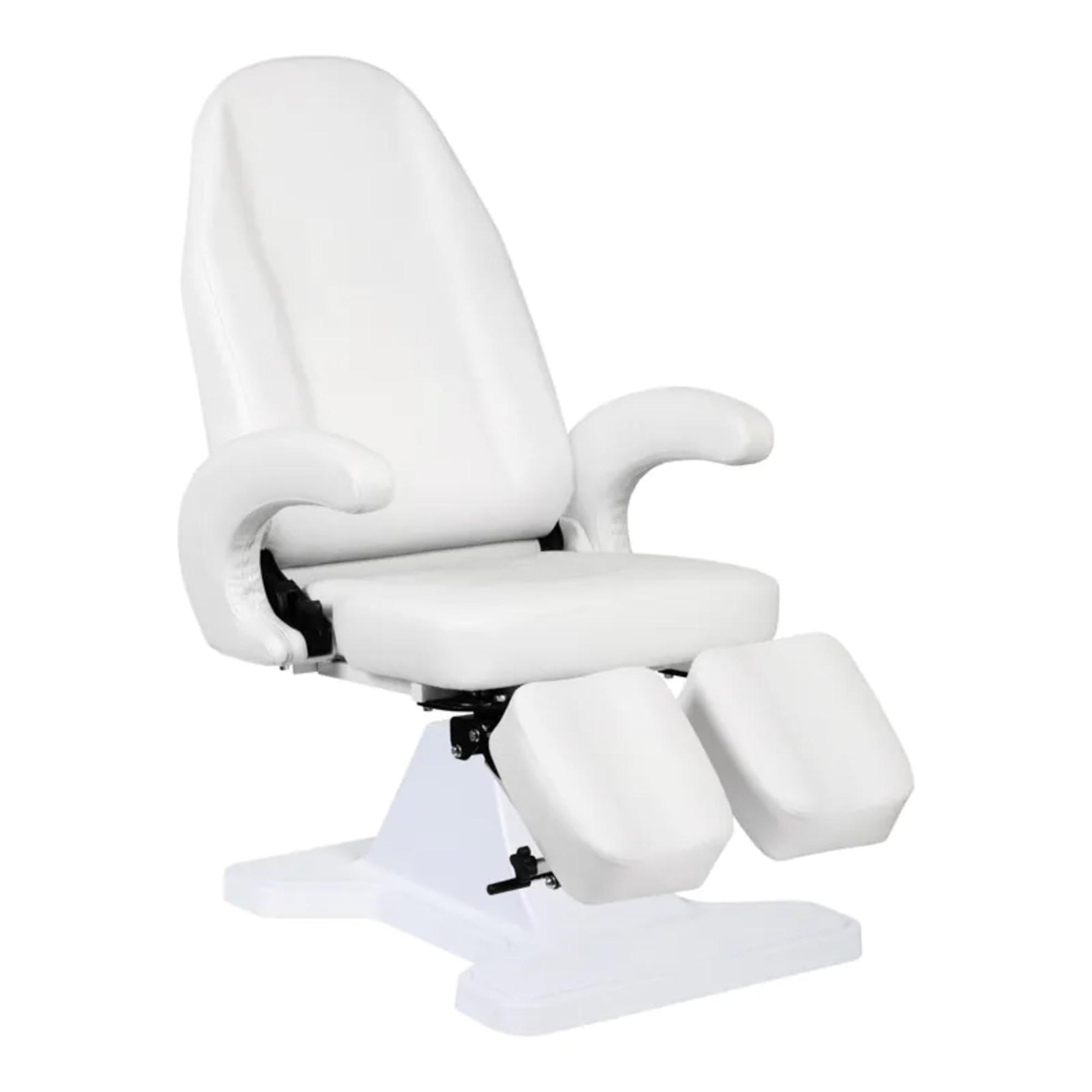 Poltrona Lettino 112 Pedicure con Pompa Idraulica - Bianco