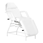 Poltrona Lettino 557A con Vassoi - Bianco