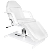 Poltrona Lettino Basic 210 con Pompa Idraulica - Bianco