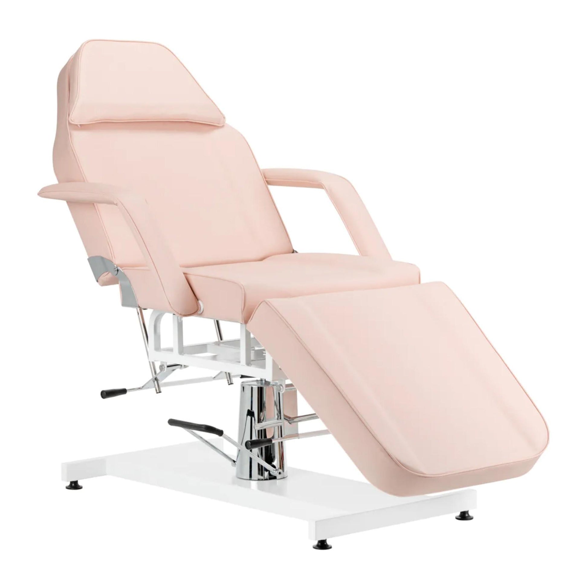 Poltrona Lettino Basic 210 con Pompa Idraulica - Rosa