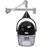 Gabbiano Casco a Muro DII-301W 2 Velocità - Nero