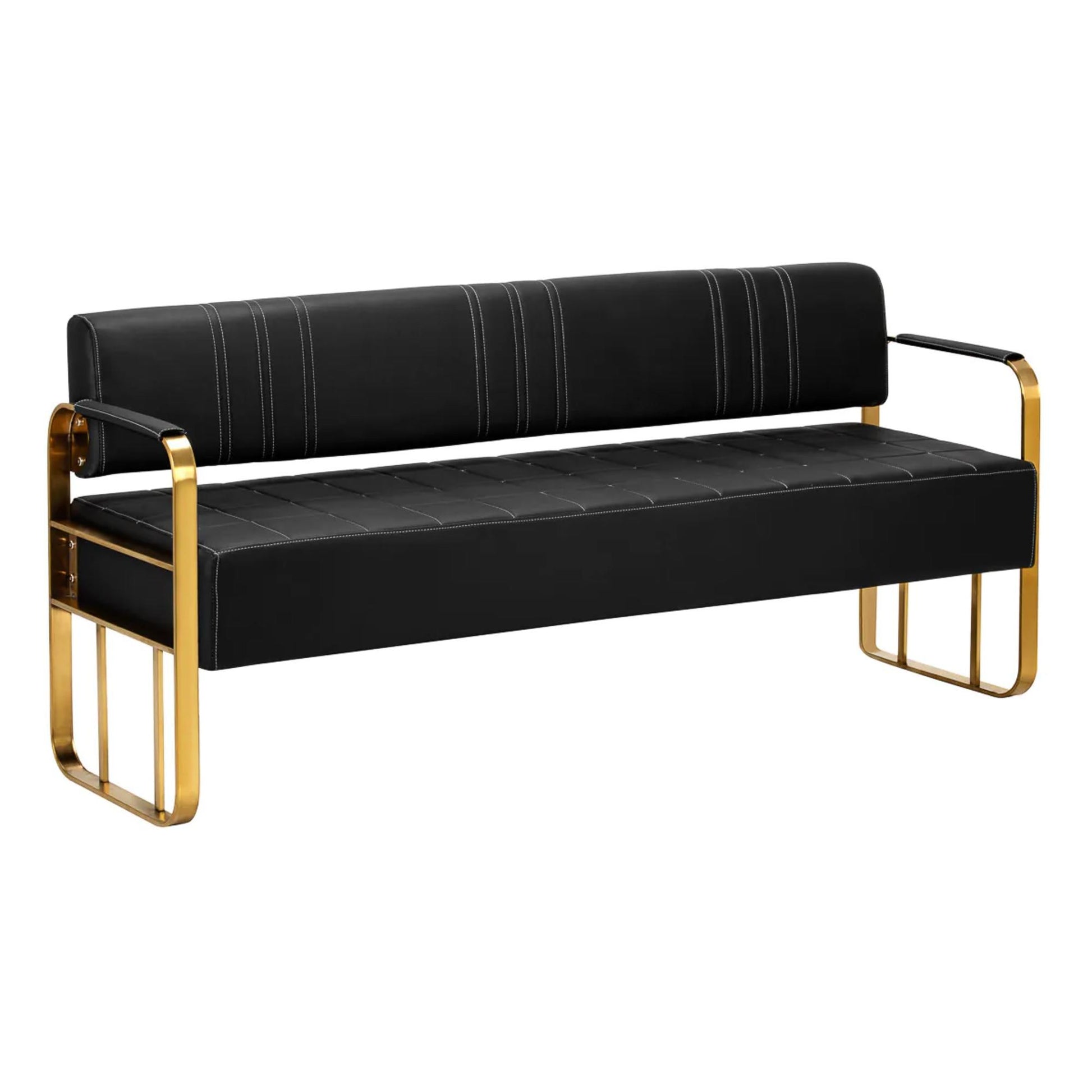 Gabbiano Divano Sala D'attesa Avila - Nero Oro