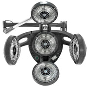 Gabbiano Infrazone GD-505W Casco a Muro - Grigio