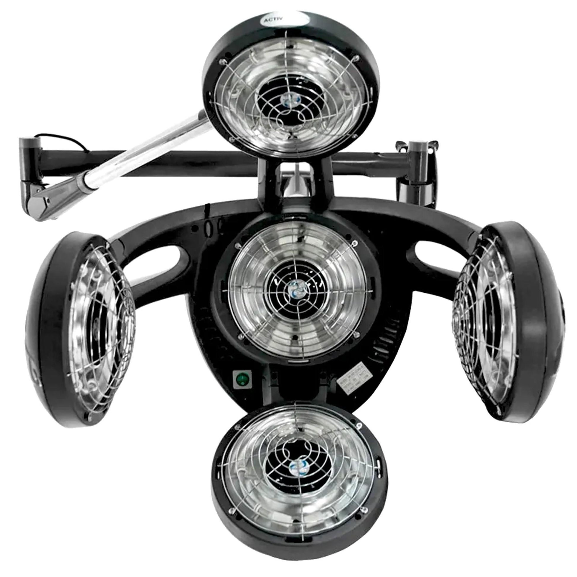 Gabbiano Infrazone GD-505W Casco a Muro - Nero