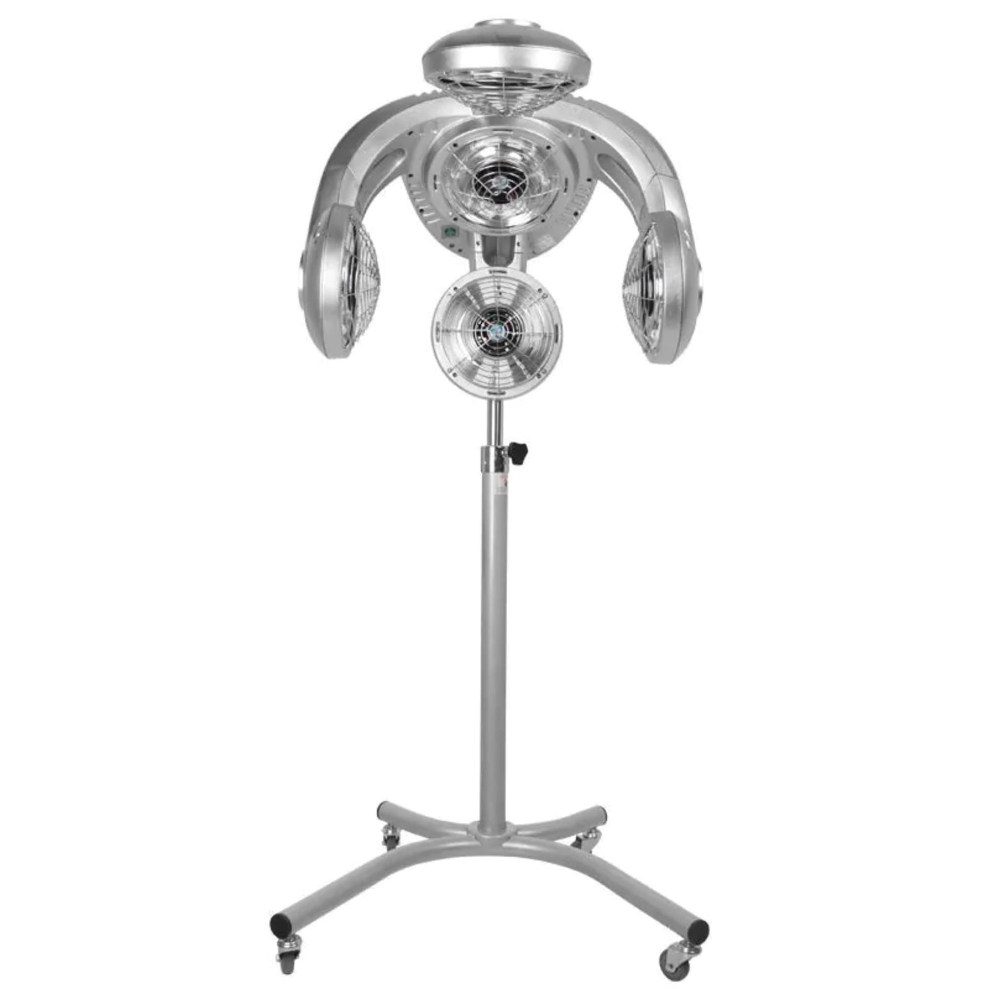 Gabbiano Infrazone Verticale GL-5055 con Stativo - Argento