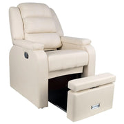 Poltrona Spa Hilton per Pedicure - Crema