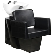 Gabbiano Lavaggio Ankara per Parrucchiere - Nero Bianco