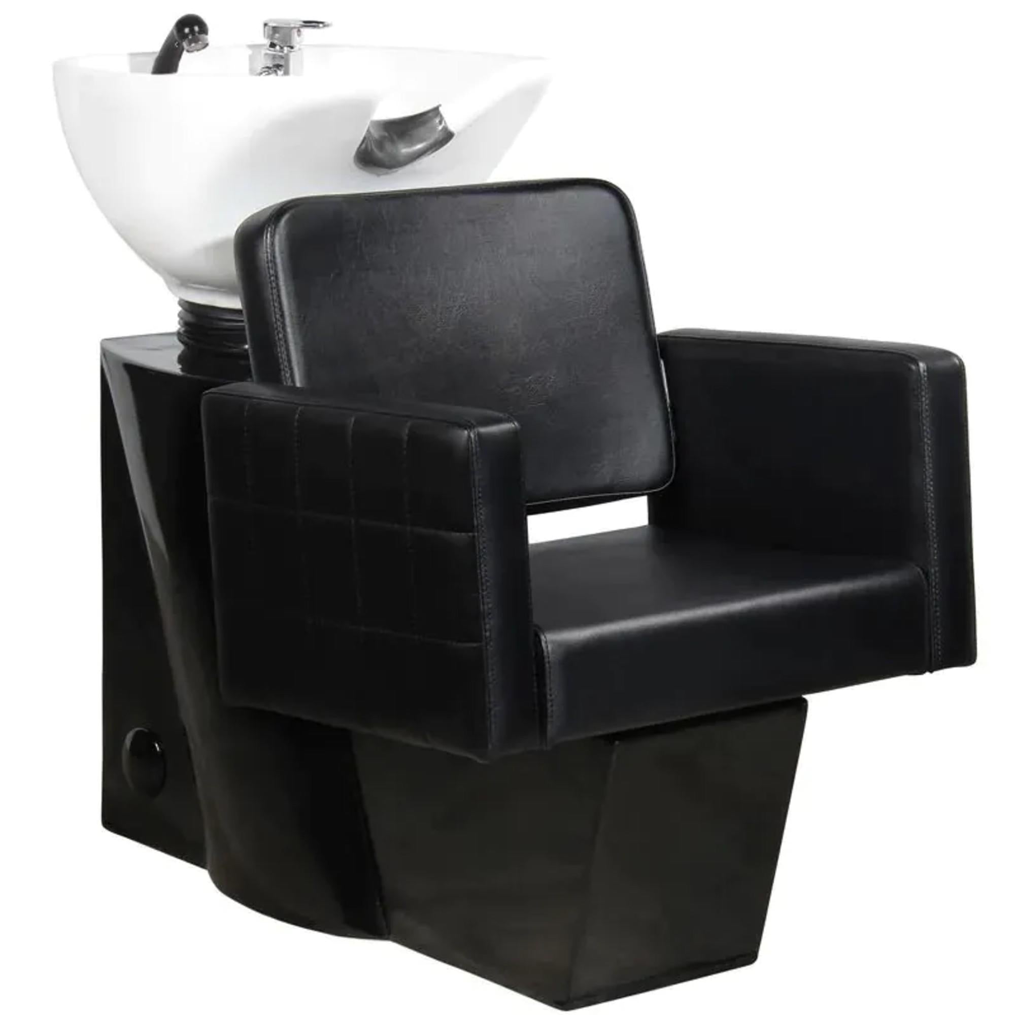 Gabbiano Lavaggio Ankara per Parrucchiere - Nero Bianco