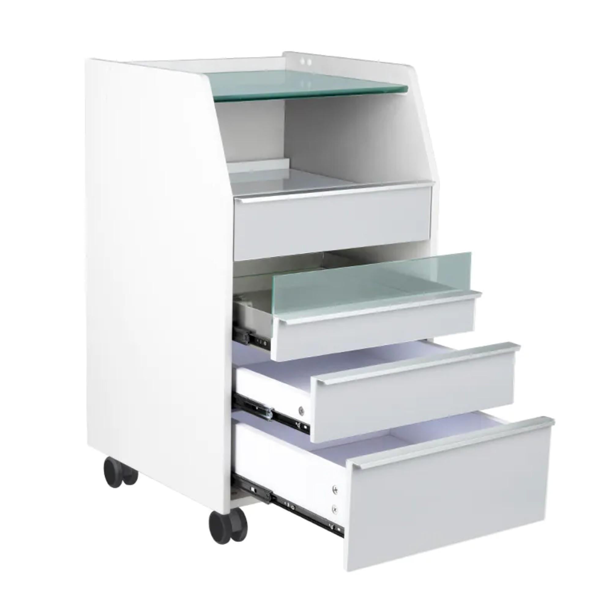 Carrello Porta Attrezzi 984 per Podologia - Grigio