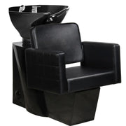 Gabbiano Lavaggio Ankara per Parrucchiere - Nero Nero