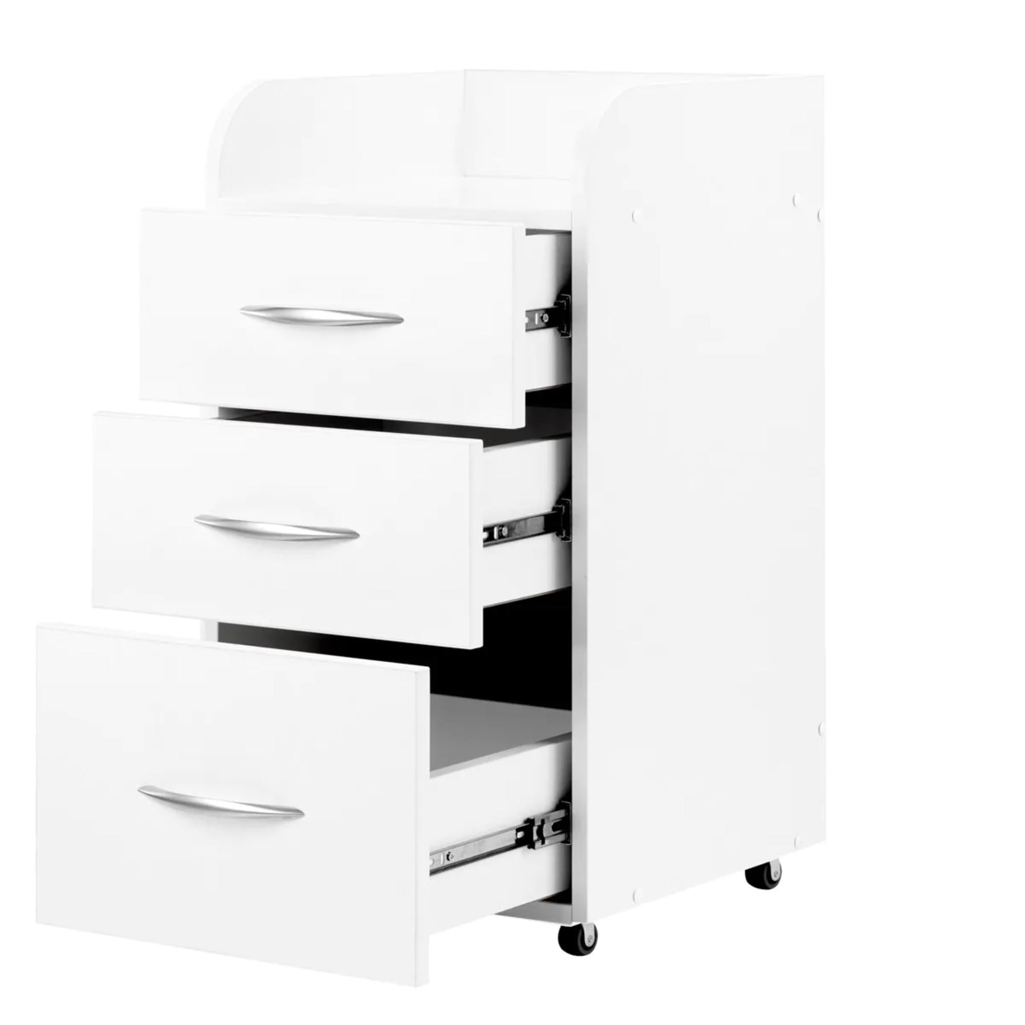 Mobiletto con Cassettiera Combi II - Bianco