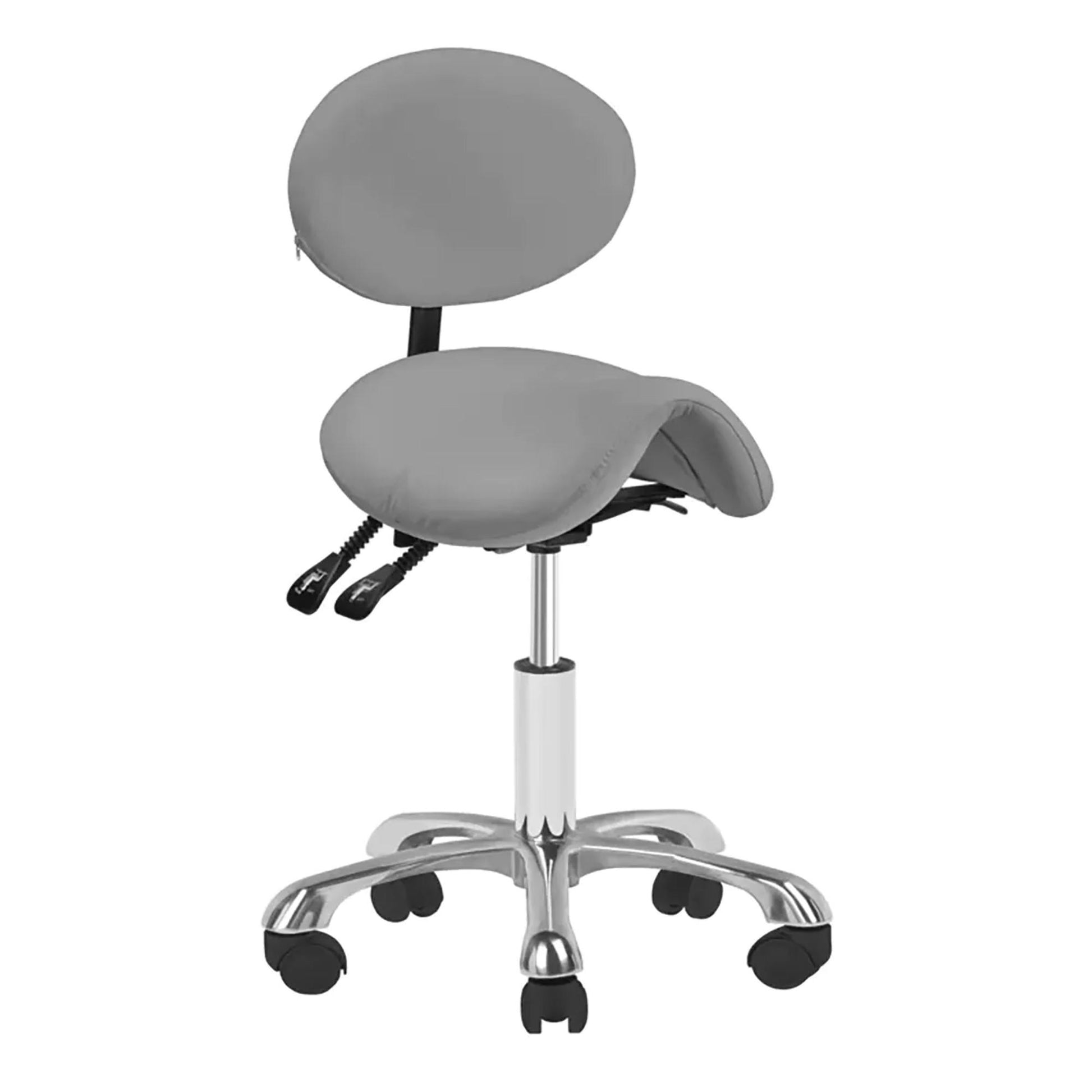 Giovanni Sgabello 1025 con Rotelle - Grigio