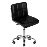 Sgabello A-5299 con Rotelle - Nero