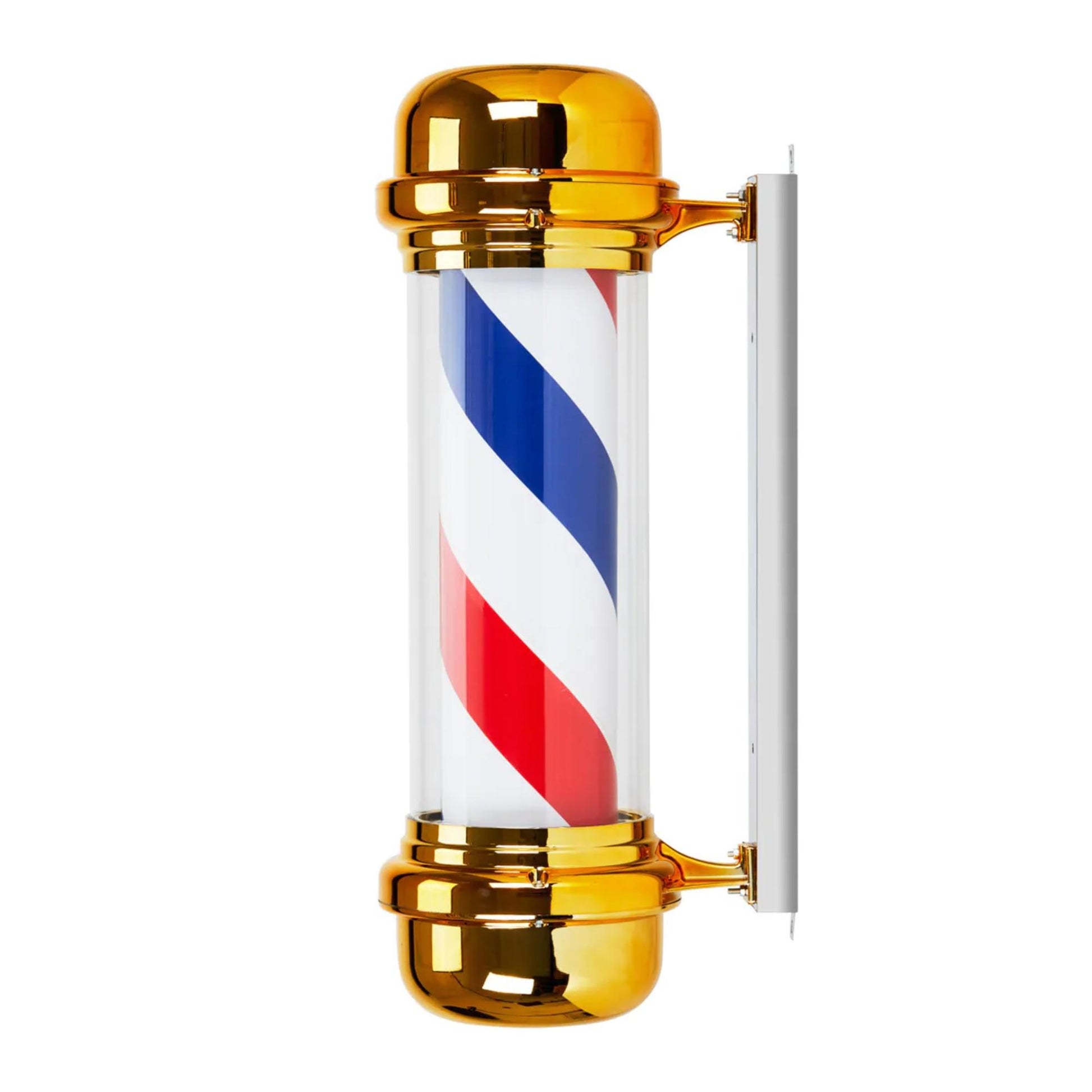 Insegna Luminosa Rotante BB-02 Barber Shop Large - Oro