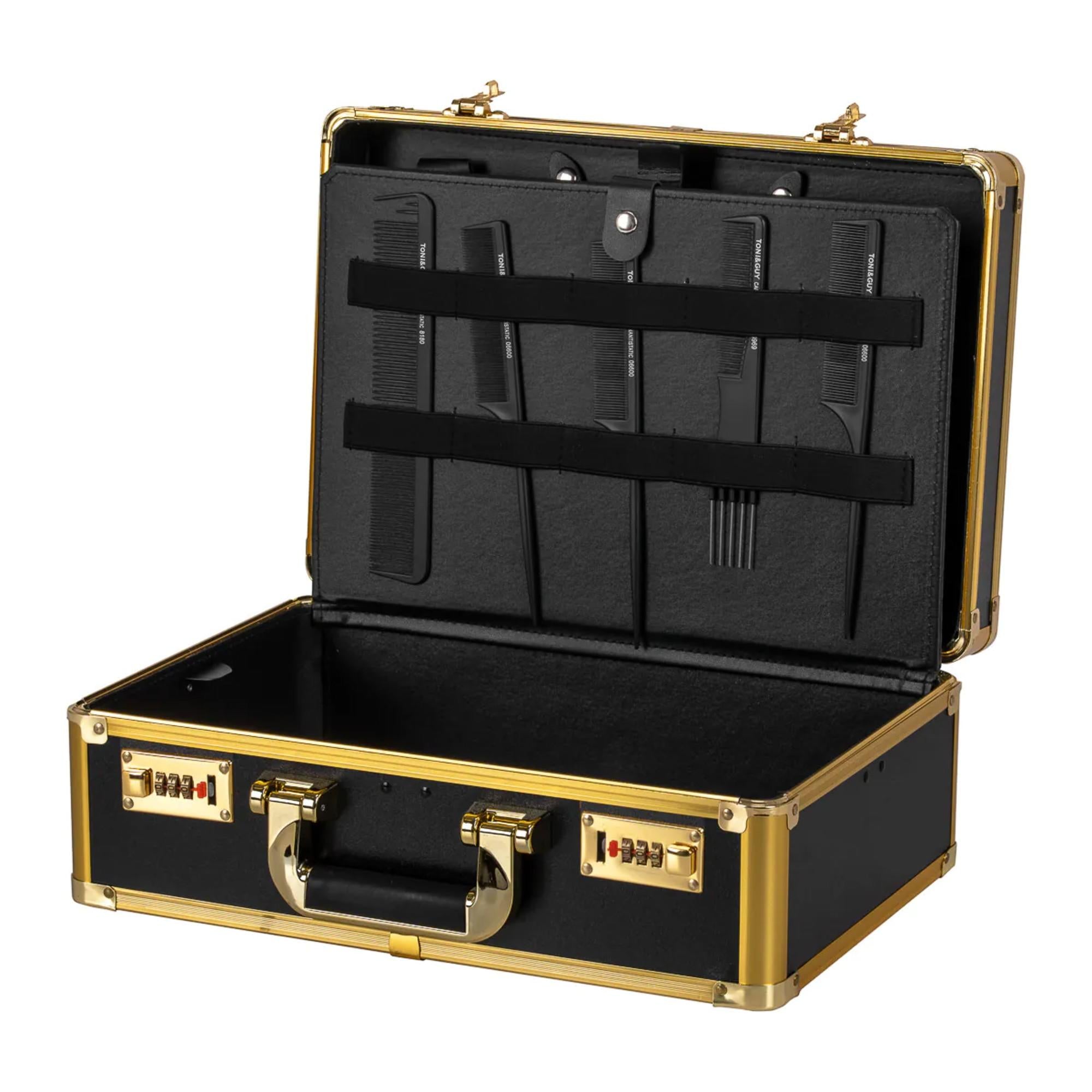 Valigia Barber Porta Attrezzi - Nero Oro