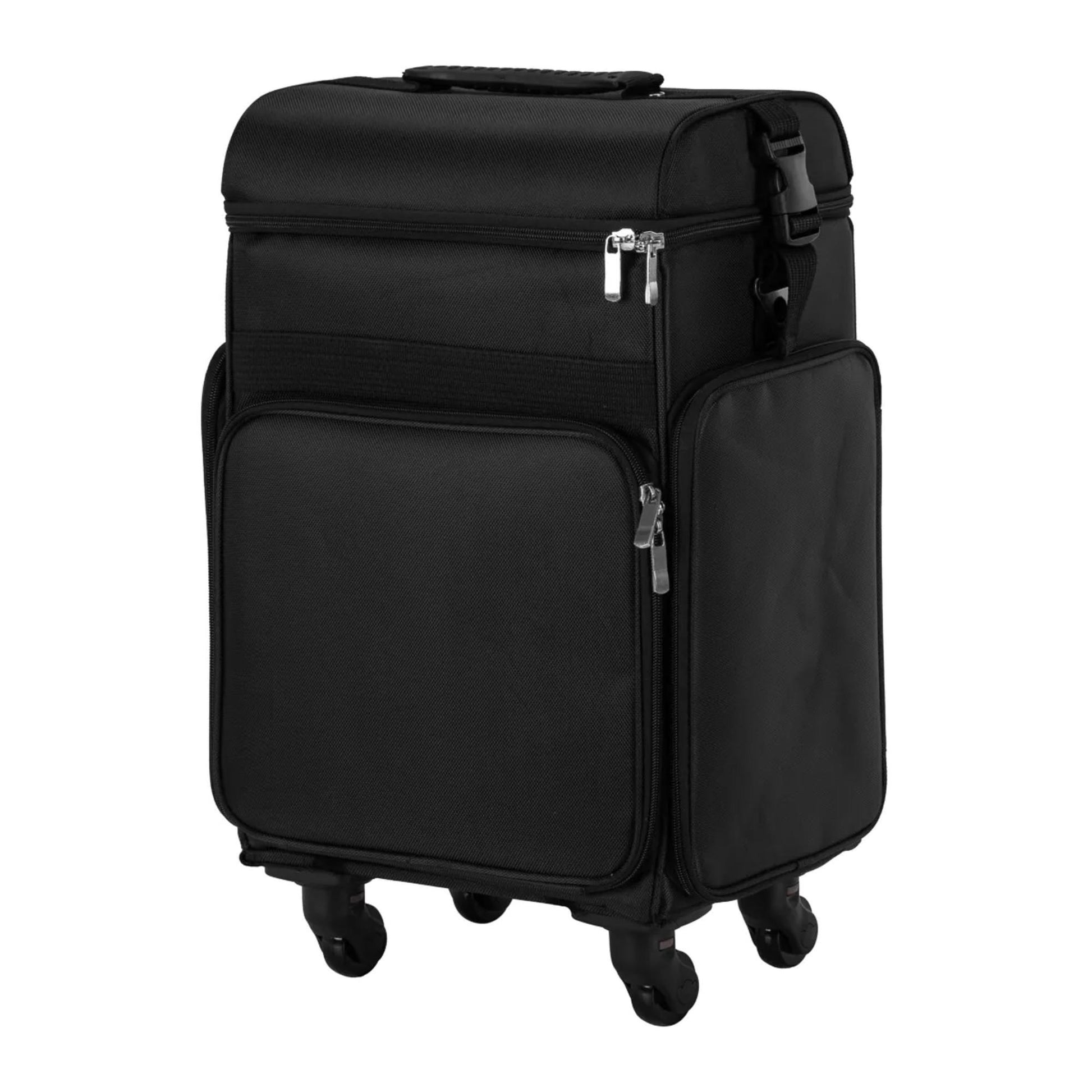 Valigia 1328 Porta Attrezzi con Rotelle - Nero