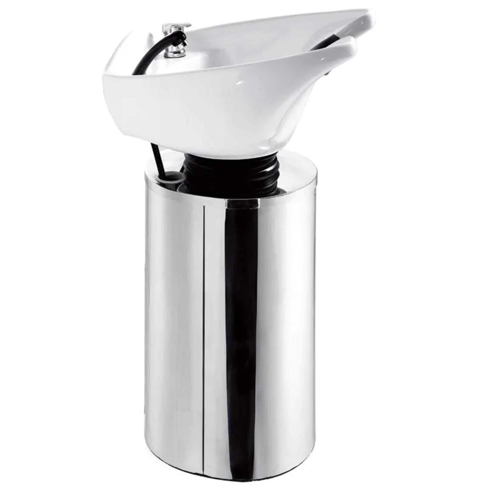 Gabbiano Lavaggio Q-2460 per Parrucchiere - Bianco Silver