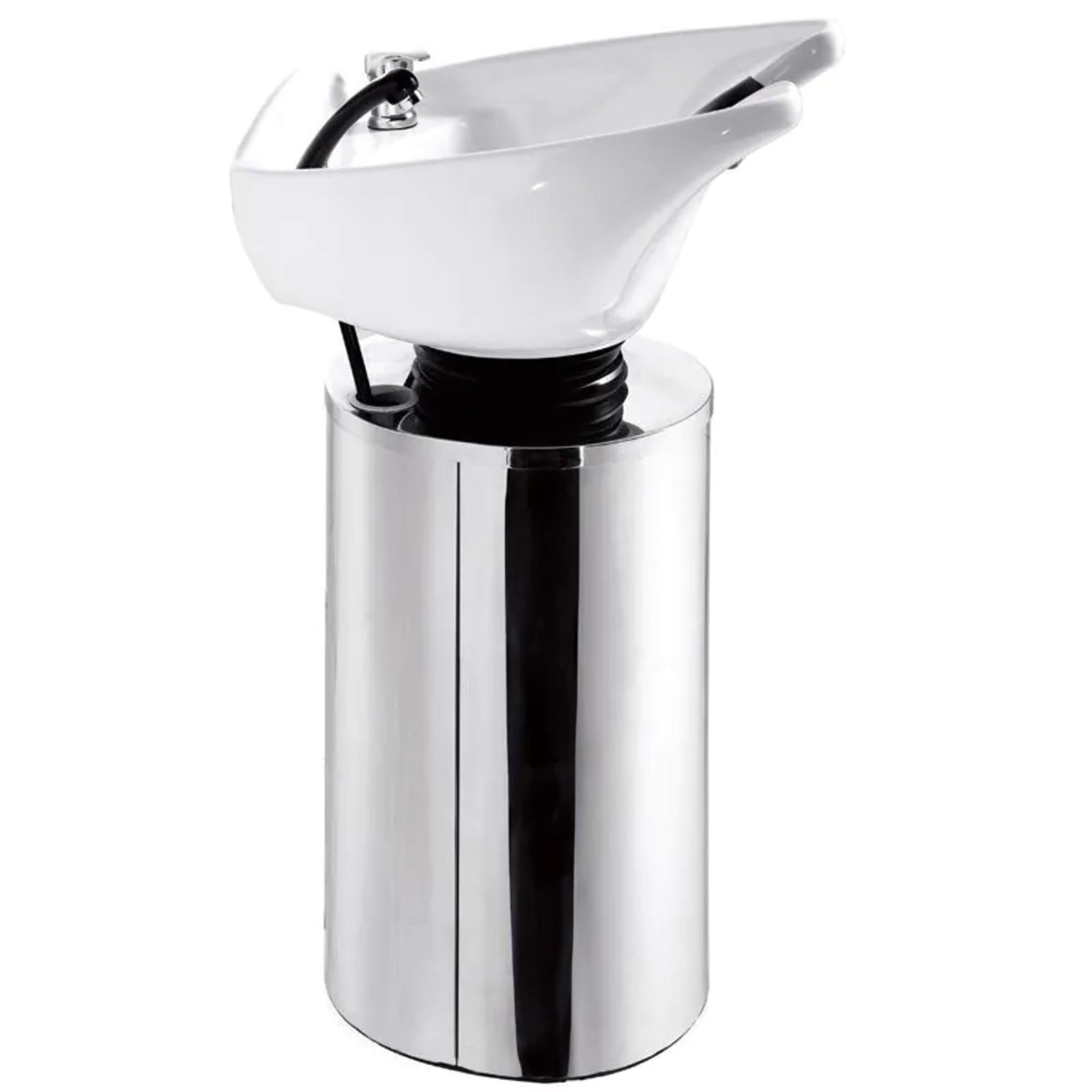 Gabbiano Lavaggio Q-2460 per Parrucchiere - Bianco Silver