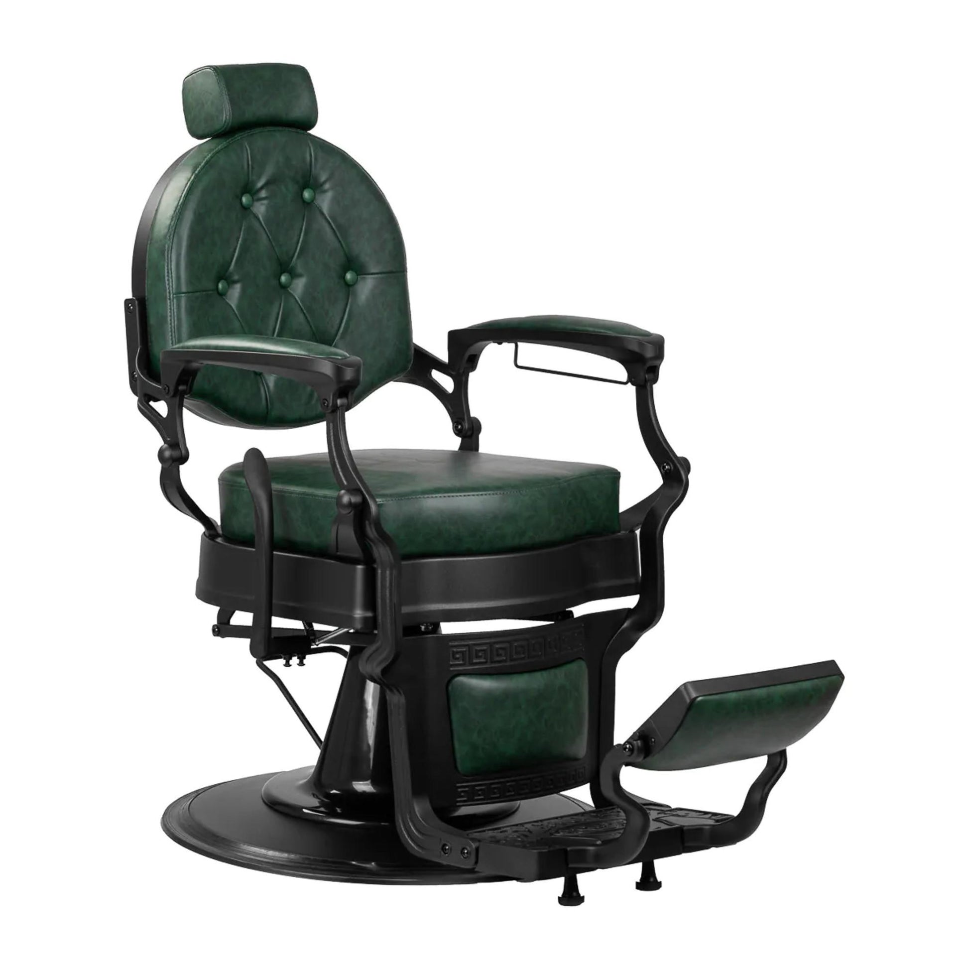 Gabbiano Poltrona President per Parrucchiere - Nero Verde