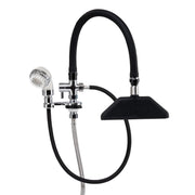 Gabbiano Rubinetto a Cascata per Parrucchiere - Nero