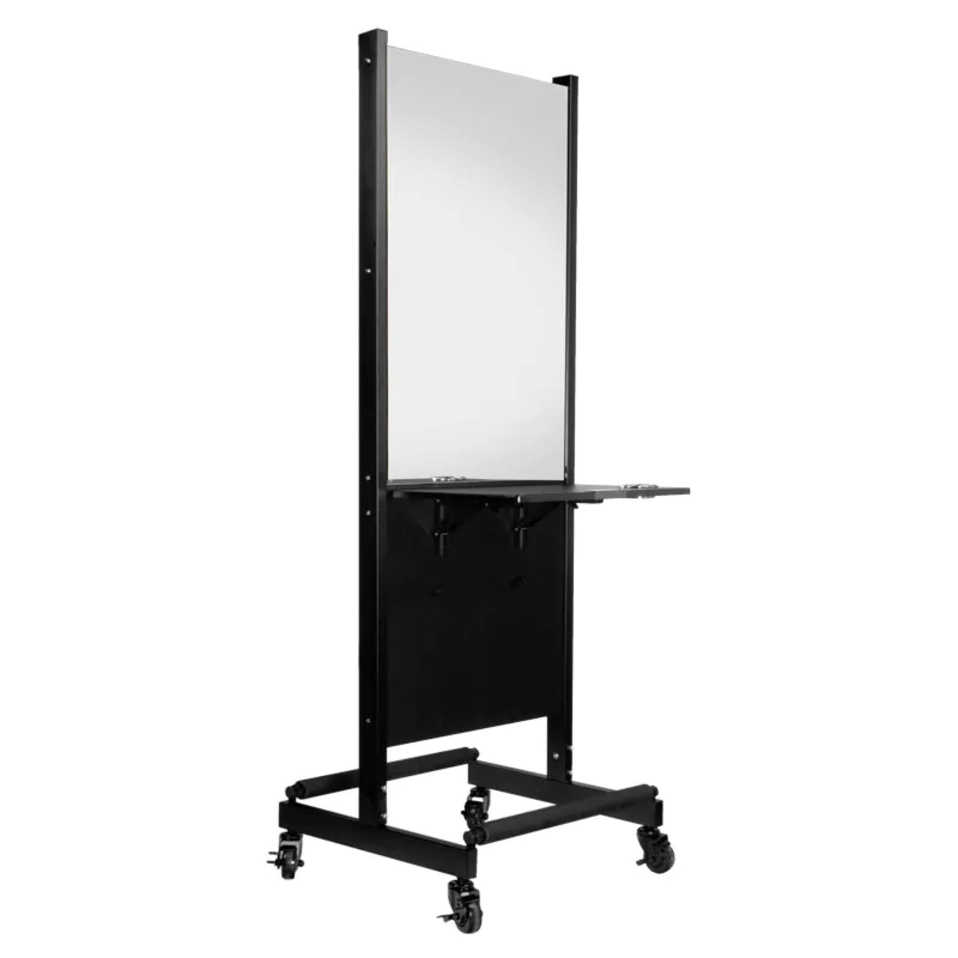 Gabbiano Specchiera RA-006 Bifacciale per Parrucchiere - Nero