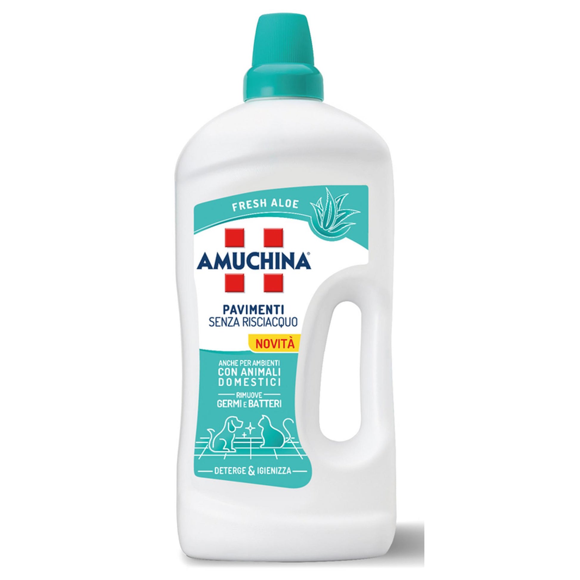 Amuchina Detergente Pavimento 1000ml - Freschezza Aloe
