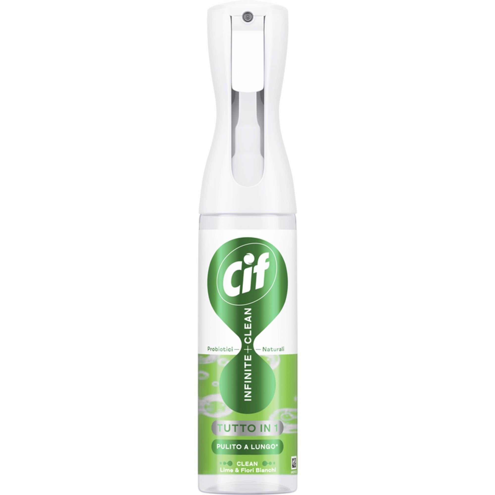 Cif Infinite Clean Spray 280ml - Lime e Fiori Bianchi