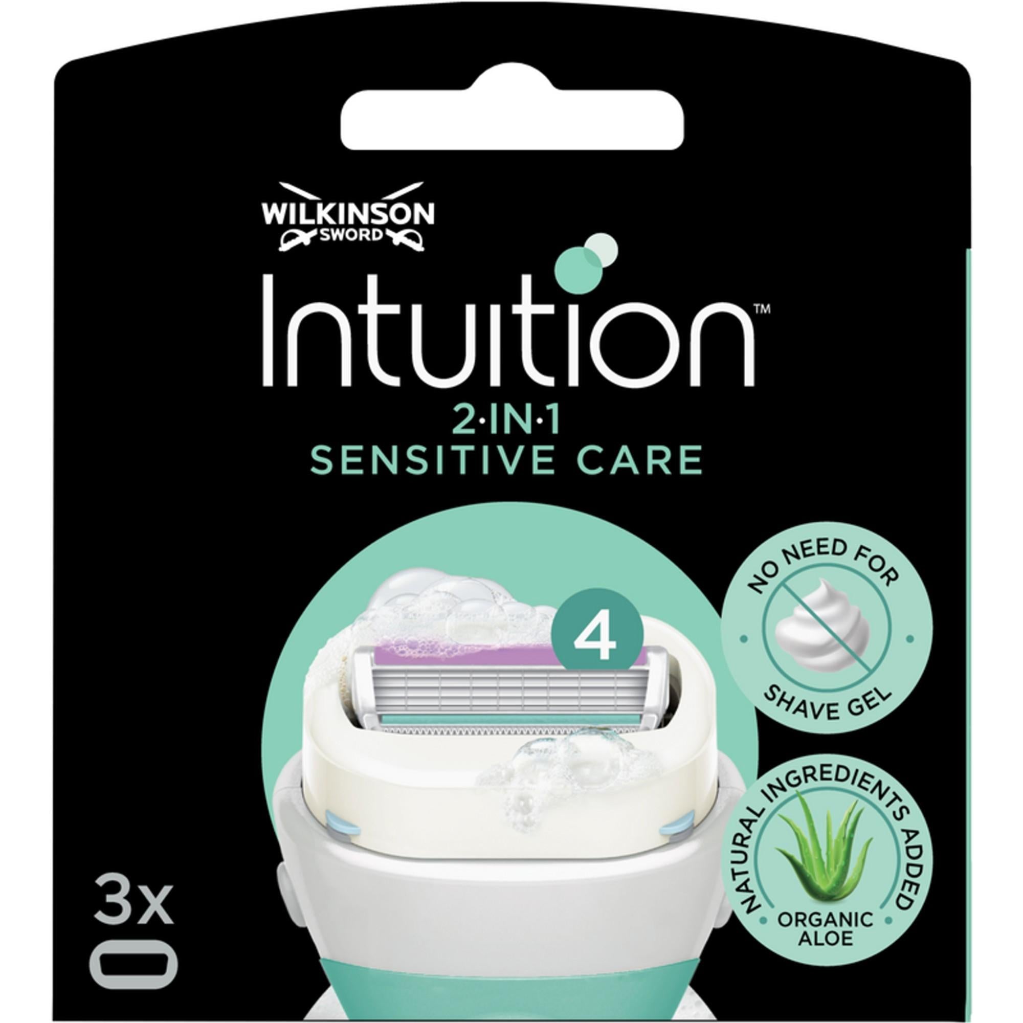 Wilkinson Lame Intuition 2in1 Sensitive Care - 3pz