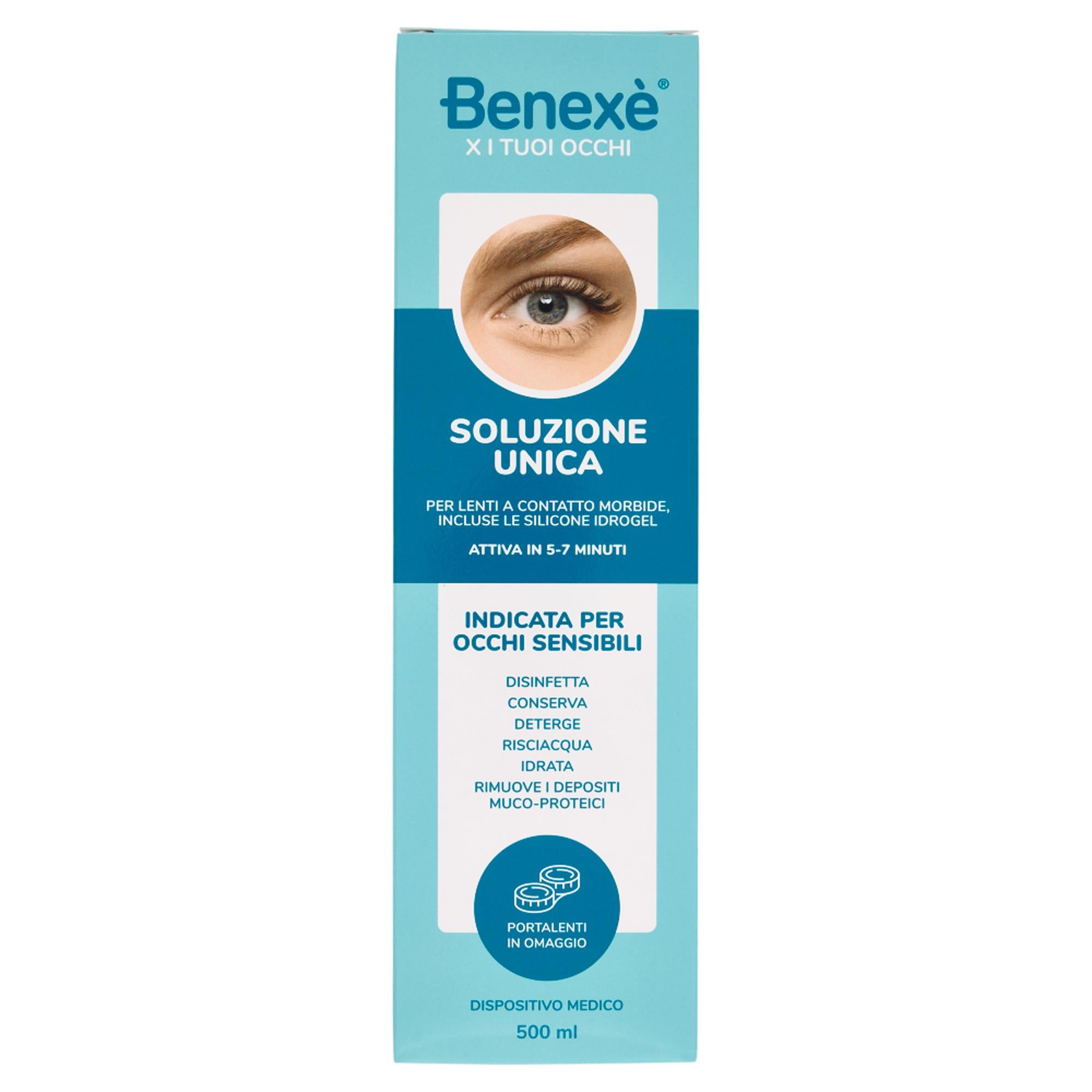 Benexè Soluzione Unica per Lenti a Contatto - 500ml