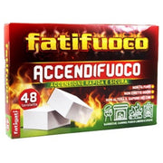 Fatigati Accendifuoco Bianco a Cubetti - 48pz