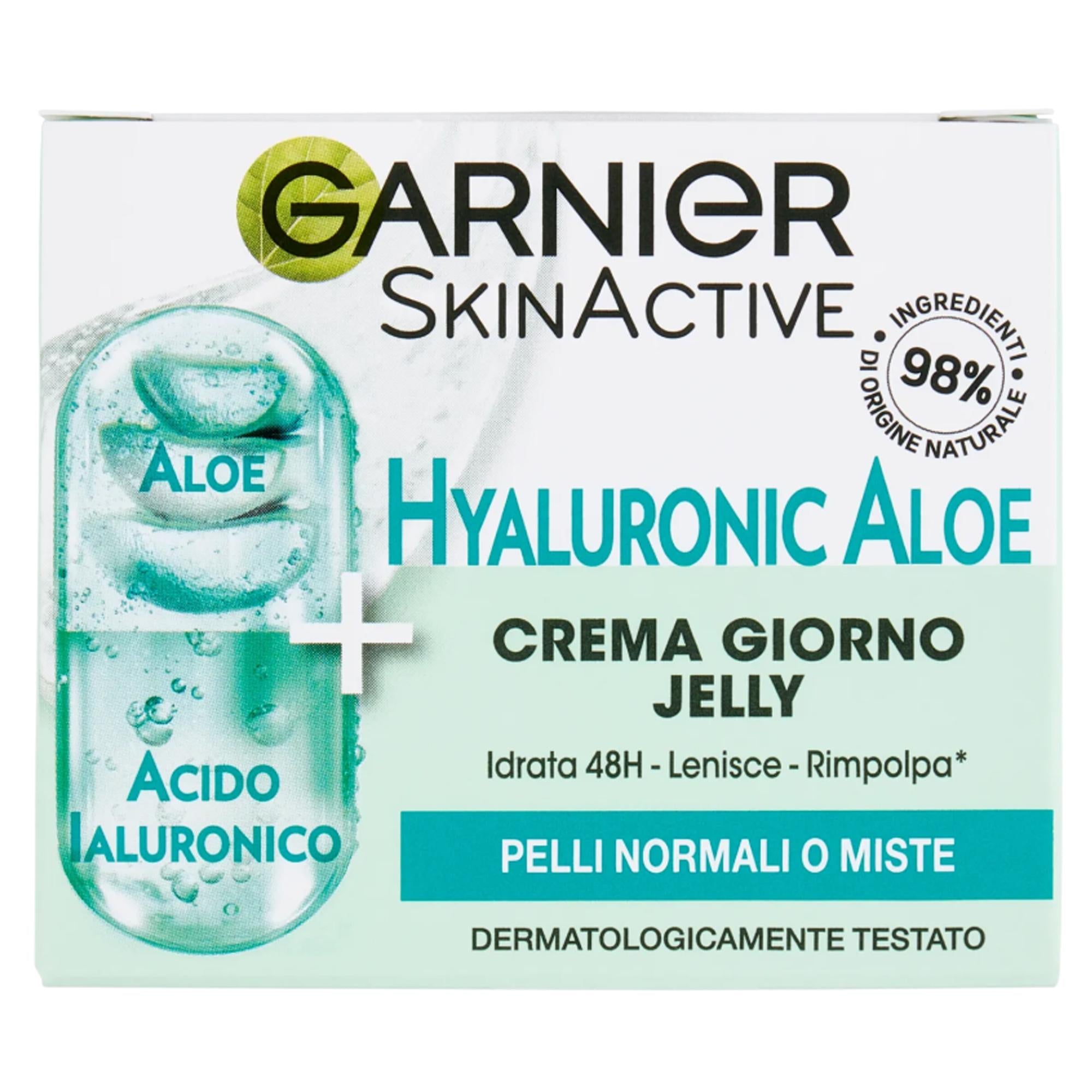 Garnier Skinactive Hyaluronic Aloe Crema Giorno Jelly - 50ml